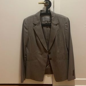 Grey wool blazer